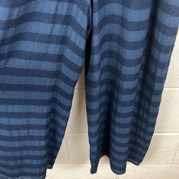 Tularosa Revolve women’s Florence navy striped ruffle cropped jumpsuit size S - Picture 6 of 8